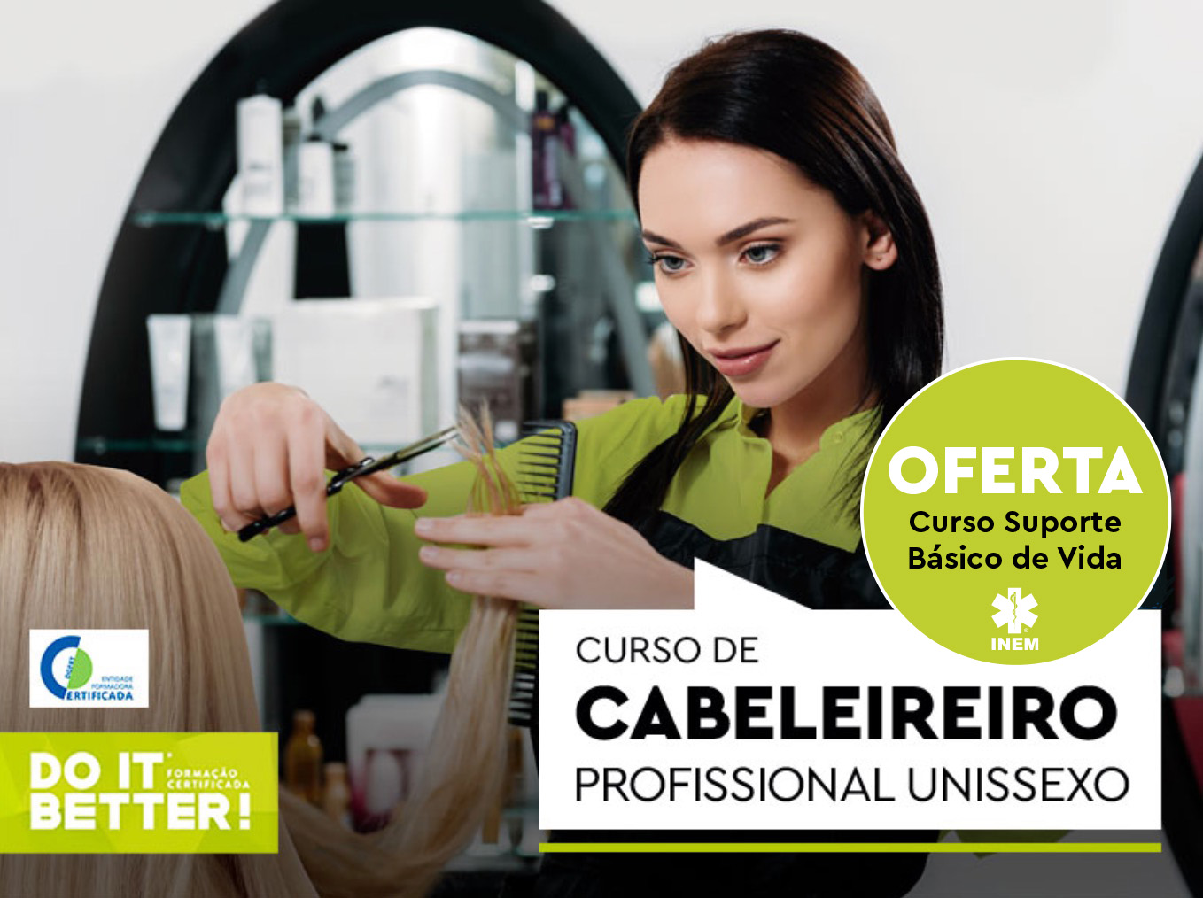 CURSO DE CABELEIREIRO